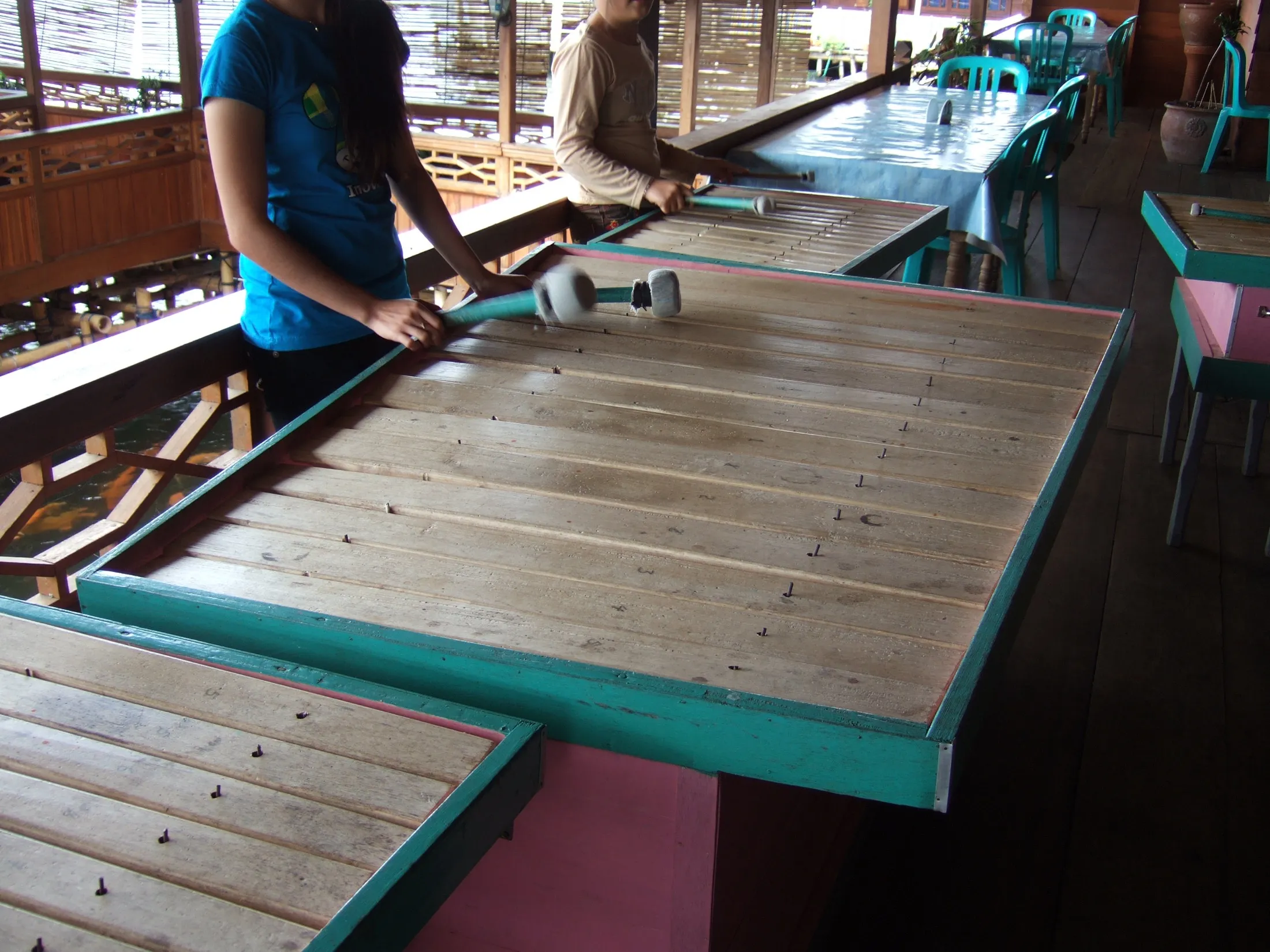 Kolintang, the Minahasan wooden xylophone.